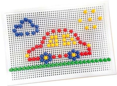 SES Creative Mozaika na desce set s předlohami v krabici