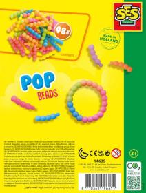 SES Creative POP Korálky kreativní set tvoření náramků a náhrdelníků