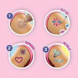 SES Creative Půvabné tetování 3v1 dětská kosmetická sada