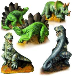 SES Creative Sádroví dinosauři kreativní set k odlévání z gumové formy