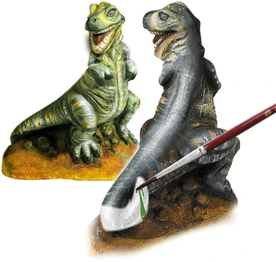 SES Creative Sádrový T-Rex kreativní set k odlévání z gumové formy