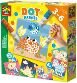 SES Creative Tečkovací fixy a karty s aktivitami kreativní sada