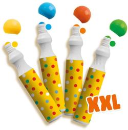 SES Creative Tečkovací fixy XXL set 4 barvy