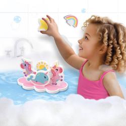 SES Creative Tiny Talents baby vodolepky jednorožci set 9ks do vany