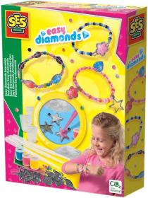 SES Creative Výroba náramků s diamanty kreativní set v krabici SES Creative Výroba náramků s diamanty kreativní set v krabici