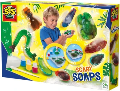 SES Creative Výroba strašidelných mýdel hmyz kreativní set v krabici
