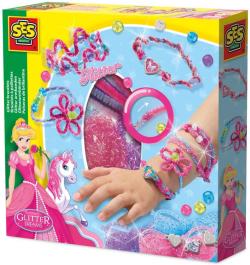 SES Creative Výroba třpytivých náramků kreativní set v krabici