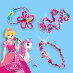 SES Creative Výroba třpytivých náramků kreativní set v krabici