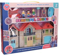 Set domeček 40cm s doplňky a efekty na baterie Set domeček 40cm s doplňky a efekty na baterie