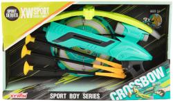 Set pistole plastová kuše s lukem 25cm + 3 soft šípy s přísavkou v krabici