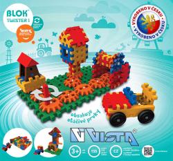 Seva BLOK Twister 1 plastová (stavebnice) 155 dílků