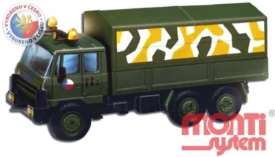 Seva Monti System 11 Auto Tatra CZECH ARMY stavebnica MS11 0104-11 Seva Monti System 11 Auto Tatra CZECH ARMY stavebnica MS11 0104-11