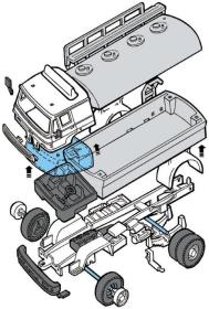 Seva Monti System 36 Auto Liaz PILSNER URQUEL stavebnice MS36 0103-36