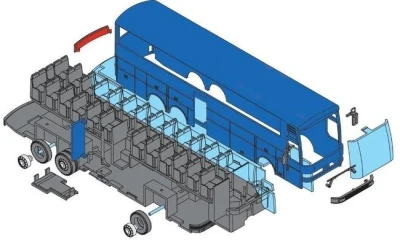 Seva Monti System 50 Bus Setra ATLANTIC DOLPHI MS50 0108-50