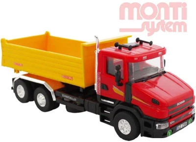 Seva Monti System PROFI 62 Auto scania sklápěč 1:48 stavebnice MS62 0110-62 Seva Monti System PROFI 62 Auto scania sklápěč 1:48 stavebnice MS62 0110-62