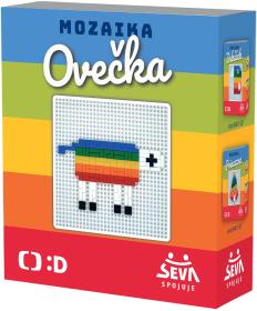 Seva Mozaika Ovečka Déčko 338 dílků plast (stavebnice)