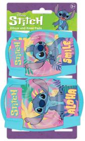 SEVEN Chrániče loktů a kolen Stitch set 1 pár modré dětské