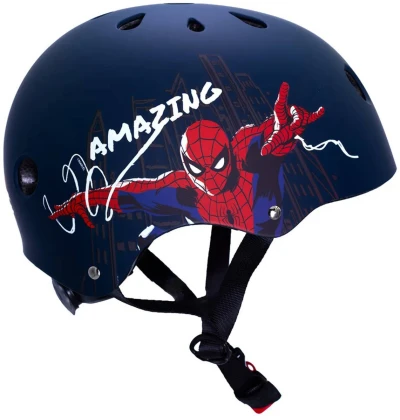 SEVEN Helma ochranná sportovní Spiderman modrá vel. M 52-56cm SEVEN Helma ochranná sportovní Spiderman modrá vel. M 52-56cm