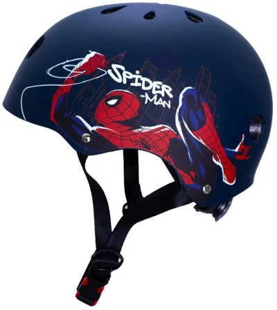 SEVEN Helma ochranná sportovní Spiderman modrá vel. M 52-56cm