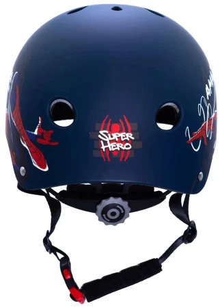 SEVEN Helma ochranná sportovní Spiderman modrá vel. M 52-56cm