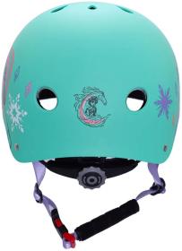 SEVEN Helma sportovní Frozen zelená na kolo vel.M (52-56cm)