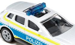 Siku Auto AUDI Q4 e-tron německá policie osobní vůz model kov 1552