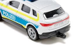 Siku Auto AUDI Q4 e-tron německá policie osobní vůz model kov 1552