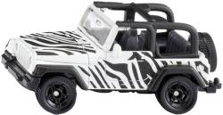 Siku Auto Jeep Wrangler Safari černobílý kovový model 1546