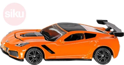Siku Auto oranžové sportovní Chevrolet Corvette ZR1 kovový model blister 1534 Siku Auto oranžové sportovní Chevrolet Corvette ZR1 kovový model blister 1534