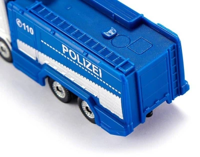 Siku Auto policejní s vodním dělem zásahový vůz model kov 1079