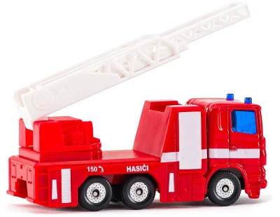 Siku Auto požární vůz Hasiči s výsuvným žebříkem model kov CZ 1015 061