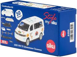 Siku Auto skládací Volkswagen T5 Sněhulák bílý model kov 6505