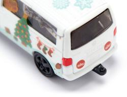 Siku Auto skládací Volkswagen T5 Sněhulák bílý model kov 6505
