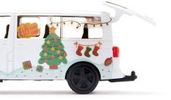 Siku Auto skládací Volkswagen T5 Sněhulák bílý model kov 6505