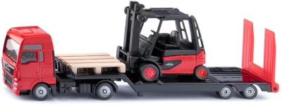 Siku Auto tahač MAN + vysokozdvižný vozík Linde Forklift kov 1763 Siku Auto tahač MAN + vysokozdvižný vozík Linde Forklift kov 1763