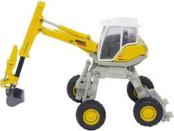 Siku Bager žltý do ťažkého terénu Menzi -Muck 1:50 model kov 3548