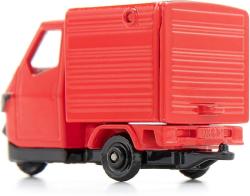 Siku Blister auto Piaggio Ape 50 tříkolový vůz model kov 1583