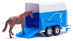 Siku Blister Auto terénní vůz set s přívěsem a koněm kovový model 1651