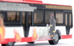 Siku Blister Neoplan autobus městský set s nálepkami hasiči model kov 1688
