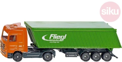 Siku Kamion auto nákladní s vlekem 1:87 model kov 1796