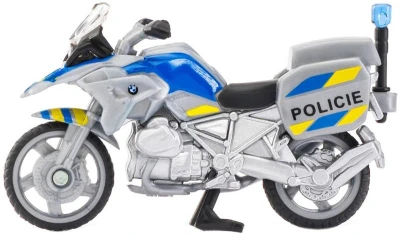Siku Motorka česká Policie BMW motocykl policejní model kov 1551 Siku Motorka česká Policie BMW motocykl policejní model kov 1551