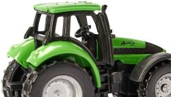 Siku Traktor Deutz-Fahr set s přívěsem Fortuna model kov 1606