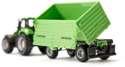 Siku Traktor Deutz-Fahr set s přívěsem Fortuna model kov 1606