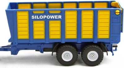 Siku Traktor modrý New Holland set s přívěsem Joskin 1:50 model kov 1947