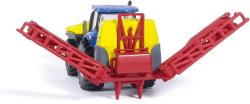 Siku Traktor New Holland modrý s rozprašovačem 1:87 model kov 1799