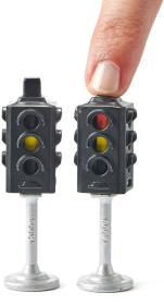 Siku World Semafory + dopravní značky set 10ks plast 5597