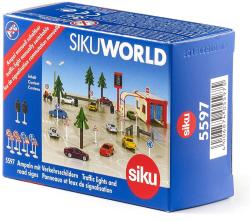 Siku World Semafory + dopravní značky set 10ks plast 5597