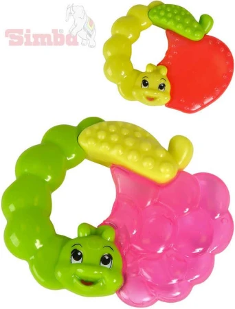 Simba Baby kousátko s housenkou Malina / Jablko pro miminko Simba Baby kousátko s housenkou Malina / Jablko pro miminko