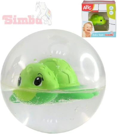 Simba Baby korytnačka plávajúca v guli 8cm pre bábätko Simba Baby korytnačka plávajúca v guli 8cm pre bábätko