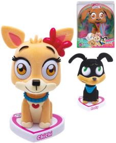 Simba Chi Chi Love Figurka pejsek s kývací hlavou plast 4 druhy